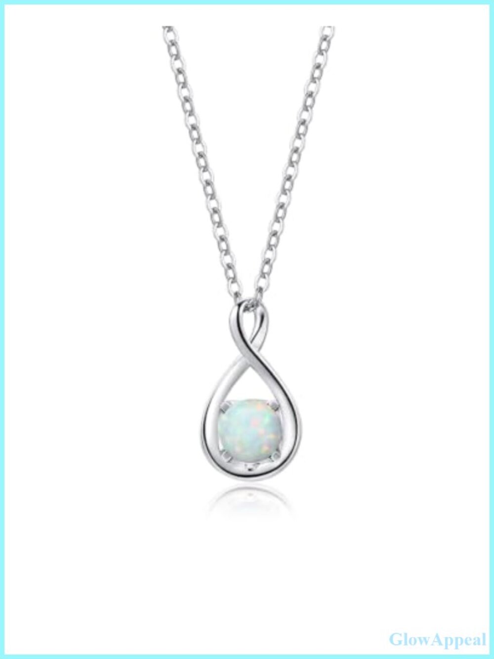 14K Solid Gold Birthstone Pendant Necklace with Sterling Silver Chain